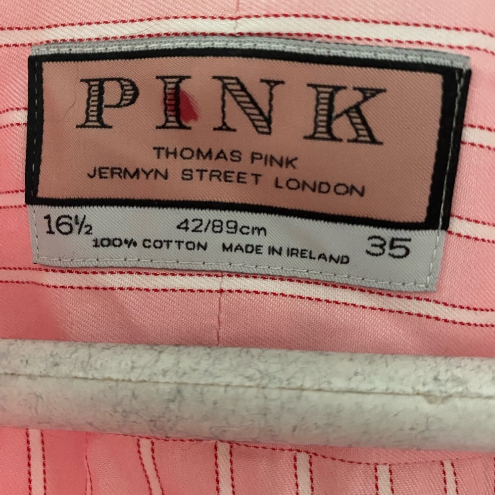 Thomas Pink Button Down Shirt - Picture 4 of 7